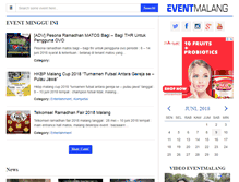 Tablet Screenshot of eventmalang.net